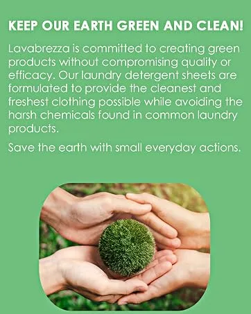 Laundry Detergent Sheets Up to 180 Loads Fresh Linen Scent Eco-Friendly Liquidless Laundry Detergent Strips for Travel & Home Easy to Use Plant-Based Biodegradable No Plastic Zero Waste - keep our earth green and clean
