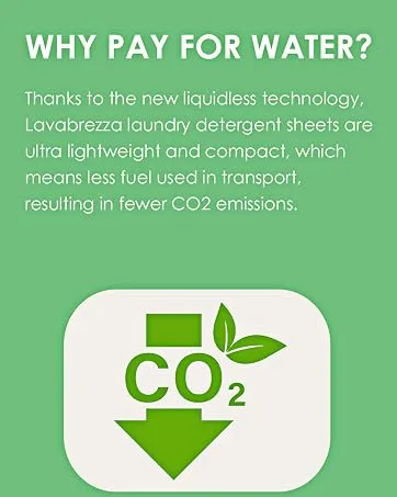 Laundry Detergent Sheets Up to 180 Loads Fresh Linen Scent Eco-Friendly Liquidless Laundry Detergent Strips for Travel & Home Easy to Use Plant-Based Biodegradable No Plastic Zero Waste - why pay for water
