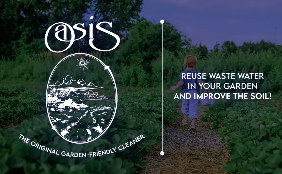 Oasis Biocompatible Laundry Detergent Liquid - Reuse Greywater for Plants - Clean Safe Concentrated & Effective Grey Water Friendly Sodium-Free Biodegrades Into Plant Nutrients - HE 128 Loads - product information 12