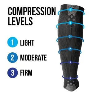 Thirty48 Graduated Calf Compression Sleeves 15-20 OR 20-30 mmHg | Maximize Fast Recovery by Increasing Oxygen to Muscles Medium 1 Pair Fluorescent Pink - Compression Levels
