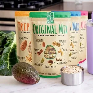 Roastery Coast - Daily Nuts Healthy Mix Bulk | 3 LB Bulk Pouch | Nuts Snack Mix | Deluxe assorted snack | Nut Snacks | Daily Nuts (A. Original Mix) - product information 5