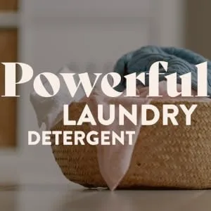 Laundry Detergent Sheets - 10 Sheets (Up to 20 Loads) - Floral Scent - Powerful Laundry Detergent