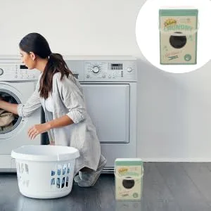 Laundry Detergents Bucket Laundry Powders Bin Washing Beads Storage Tin with Airtight Lid Handles laundry Detergents Powders Storage Box - product information 17
