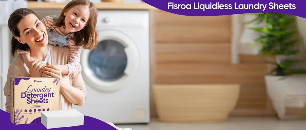 Lavender Laundry Detergent Sheets Travel Eco-friendly 300 Loads Fisroa Clothes Washing Detergent Sheets Plastic-Free Washer Sheets Liquidless Laundry Sheets Strips Tablet - laundry detergent sheets