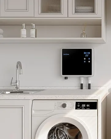Ozone Laundry Washer System - 2 Outlets! - Stainless Sprayer - Blue Hose - ozone laundry ozone water ozone generator for washing machine ozone water ozone washer o3 laundry