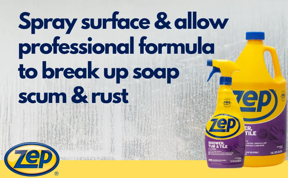 Zep ZUSTT128 Shower Tub and Tile Cleaner - product information 26