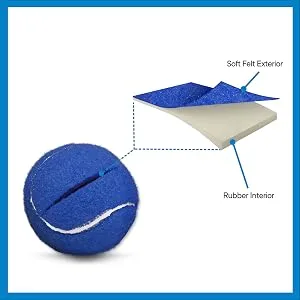RMS Walker Glide Balls - A Set of 2 Balls with Precut Opening for Easy Installation, Fit Most Walkers (Pink) - material