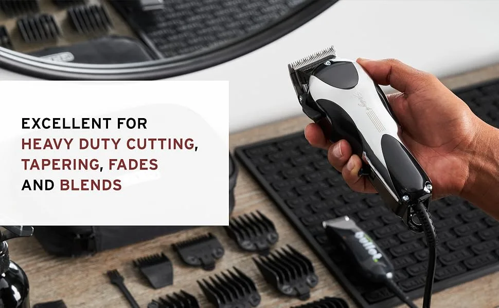 Wahl Professional - Sterling 4 Clipper and Bullet Trimmer Combo - Professional-Quality Electric Hair Tools - Silver - wahl