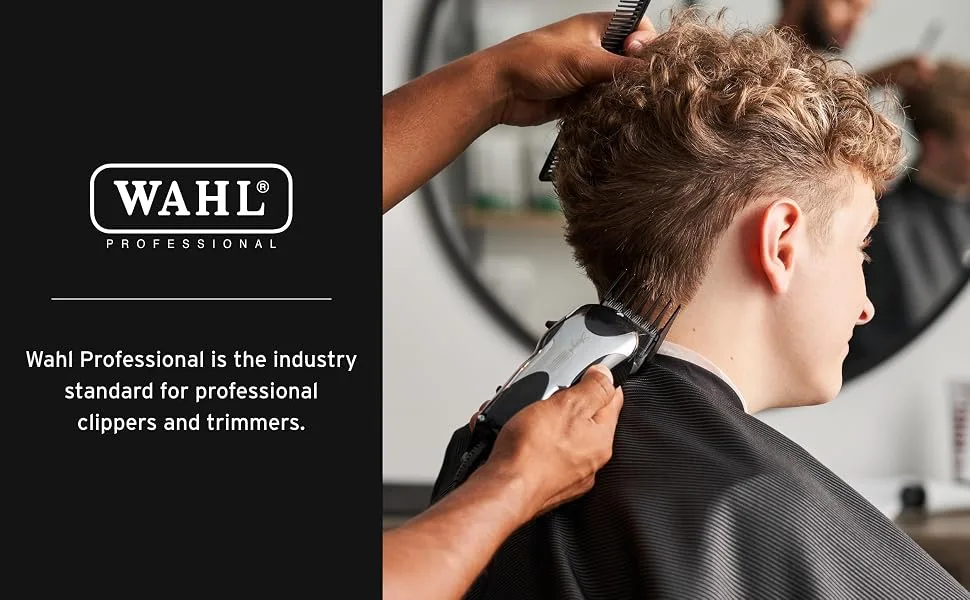 Wahl Professional - Sterling 4 Clipper and Bullet Trimmer Combo - Professional-Quality Electric Hair Tools - Silver - wahl