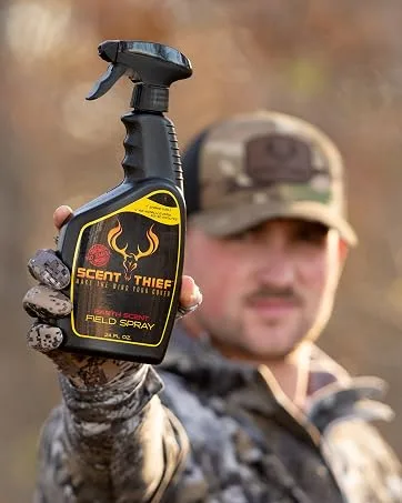 Scent Thief 32oz Scent Remover Laundry Detergent for Field and Deer Hunting Acts As A Scent Blocker and Eliminates Animal s Ability to Smell - Scent Thief Field Spray. Scent Eliminator. Scent Away for Hunting. Scent Killer