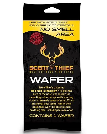 Scent Thief 32oz Scent Remover Laundry Detergent for Field and Deer Hunting Acts As A Scent Blocker and Eliminates Animal s Ability to Smell - wafer