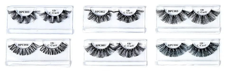BlackPink C-Curl 5D Silk Permed Lash Extra Curl & Volume Fluffy Reusable Light Weight Natural False Lashes Fake Eye Lash (BPC004) - BlackPink C-Curl 5D Silk Permed Lash Extra Curl & Volume Fluffy Reusable Light Weight Natural