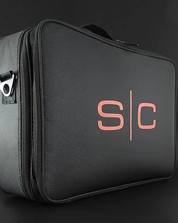 StyleCraft Cosmic Professional Ultra-Lightweight Foldable Hair Dryer Digital Motor with Infrared Ionic Technology - STYLECRAFT on the go portable case