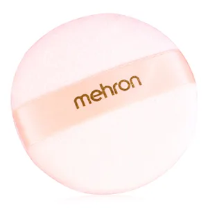 Mehron Makeup Round Professional Makeup Powder Puff 3.50" - Mehron Makeup Powder Puff