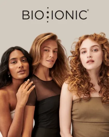 Bio Ionic Long Barrel Styler Soft Amethyst 1 Inch - Bio Ionic hair tools