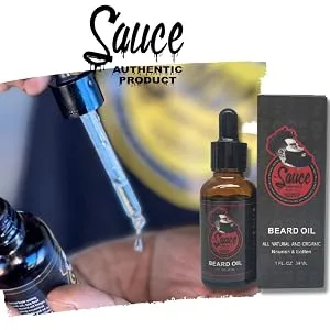 Beard Oil (Grizzly) Soften and Condition Beards And Mustaches With Jojoba and Argan Oil for men reusable - Bred