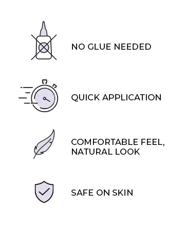 KISS imPRESS No Glue Mani Press On Nails Design 'Chasing Stars' Blue Short Size Squoval Shape Includes 30 Nails Prep Pad Instructions Sheet 1 Manicure Stick 1 Mini File - fake nails press on nails