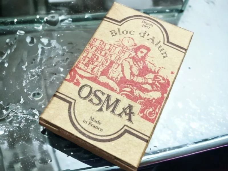 Osma Bloc - Alum Block 75g (Soothes Shaving Irritation) by Osma Laboratoires - product information 8