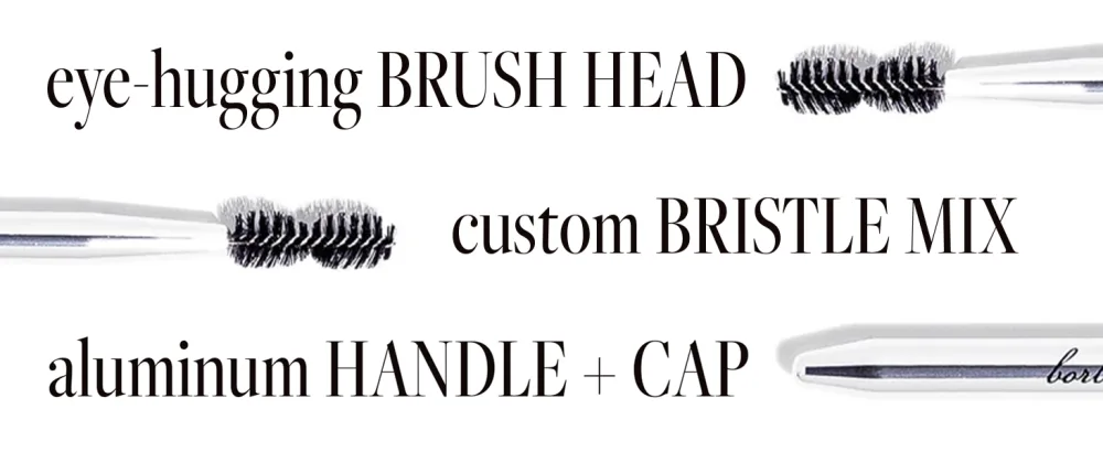 Fluff Up Reusable Lash Wand with Comb - eye hugging brush head