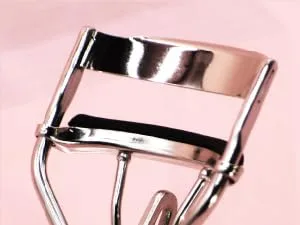 JAPONESQUE Power Curler Eyelash Curler Instant Lash Curler for Longer Lashes Silicone Pad Nickel Finish - Wide Opening