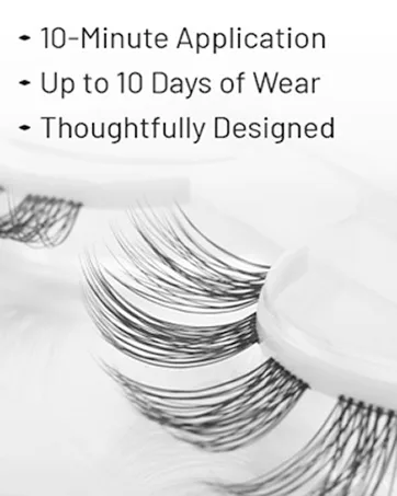 Lilac St. Lash Applicator for Faux Eyelash Clusters - Custom made for Precision Lash Placement - Use for Lash Extension Wisps and False Lashes - module 2