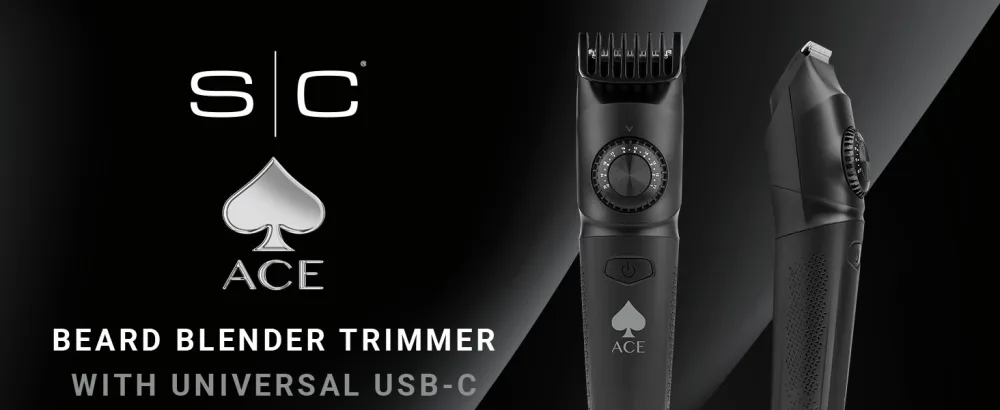 Stylecraft Ace Beard Blender Cordless USB-C Hair Trimmer - SctyleCraft Ace Beard Blender