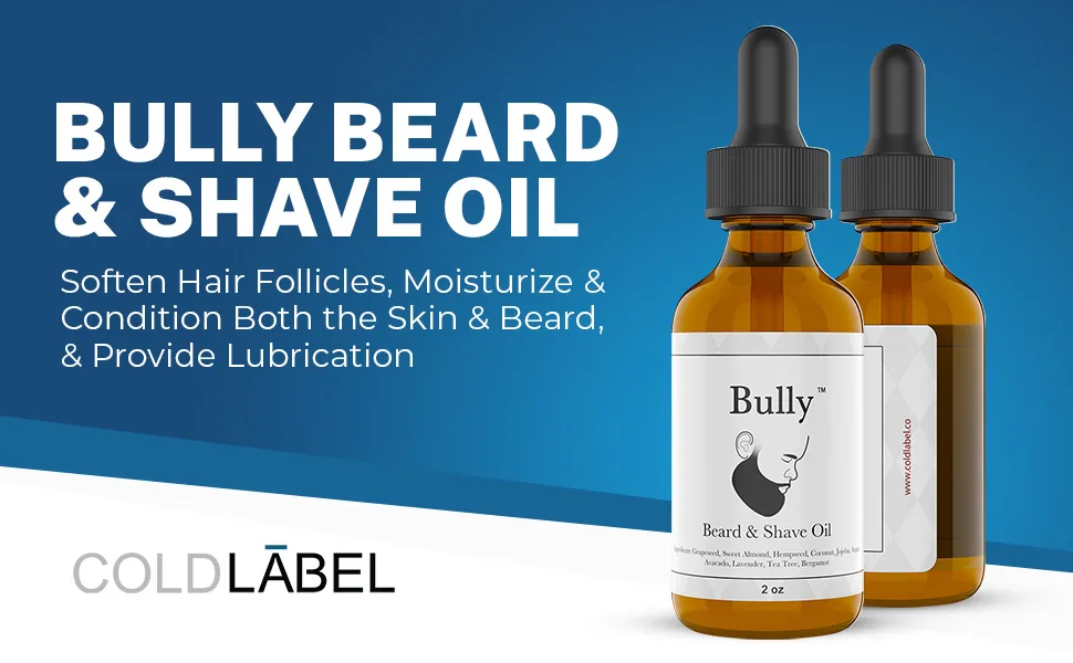 Cold Label Bully Beard and Shave Oil 2oz - bully