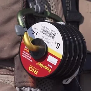 Rio Fly Fishing Tippet Head gate with 2X6X-PowerfleX-Tippet Fishing Tackle, Clear - Headgate