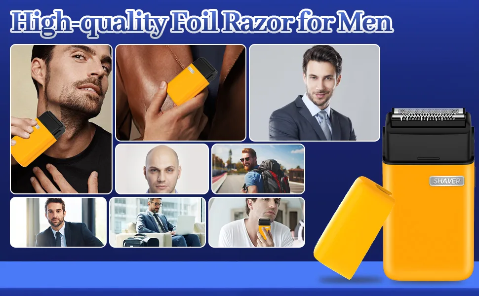 Foil Shaver Electric Shaver for Men - head shaver