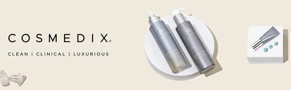 COSMEDIX Define Age-Defying Treatment with Hydroxy Acids and Retinol 1.5 oz - crystal clear, liquid crystal face mist, cosmedix face mist, hydrating face mist