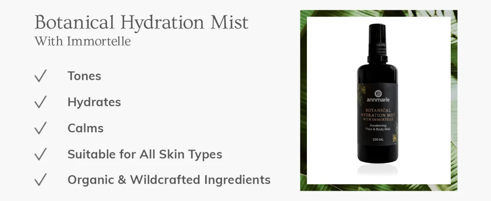 Annmarie Botanical Hydrating Mist with Immortelle (100 ml) - Botanical Hydrating Mist