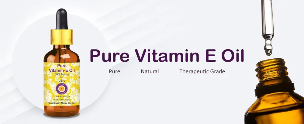 Deve Herbes Pure Vitamin E Oil Natural Therapeutic Grade 200ml (6.76 oz) - Vitamin E