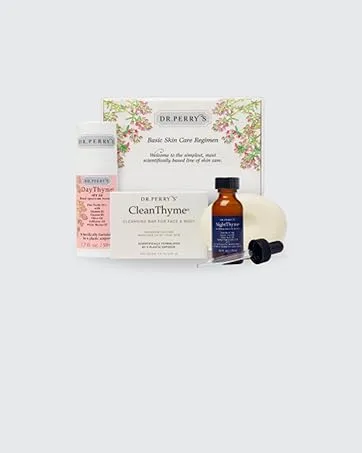 Dr. Perry's NightThyme Skin Nourishing Serum with Vitamin C and Hyaluronic Acid - Basic Skin Care Regimen