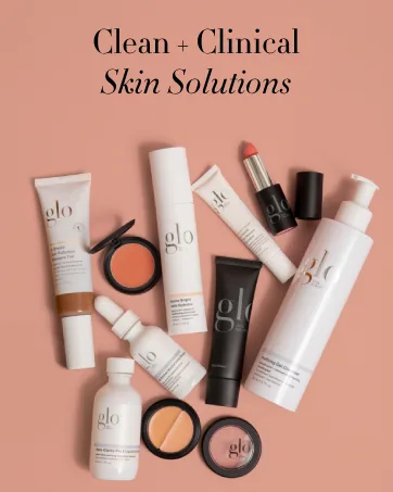 Glo Skin Beauty The Solution Serums Set | Target and Treat Specific Skin Concerns Including Dryness Fine Lines Hyperpigmentation Blemishes and Sensitivity - clean & clinical skin solutions