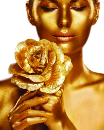 GLO24K 7 Color L E D Face Beauty Mask - Gold skincare