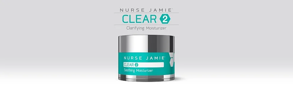 Nurse Jamie Clear 2 Clarifying Moisturizer 1 Oz - Nurse Jamie, Clear 2, Moisturizer, Acne, Acne Treatment, Clear skin, skin care, beauty