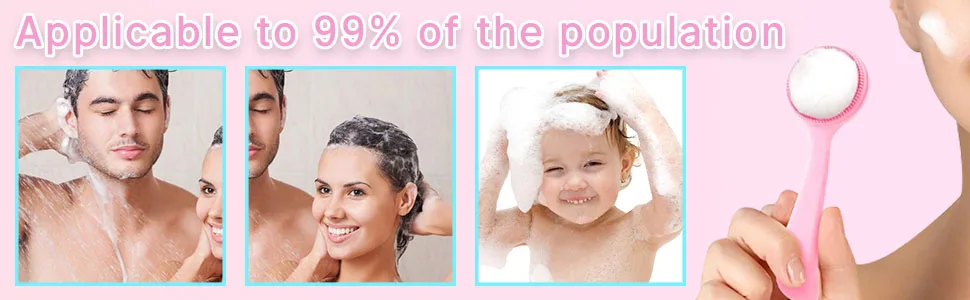 Facial Cleansing Brush for Blackheads Whiteheads Makeup Residues Removal - product information 6