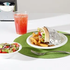 Reynolds Wrappers Pre-Cut Aluminum Foil Sheets, 12x10.75 Inches, 500 Sheets Foil Sheets - 500 Count - Foil wrapped sandwich