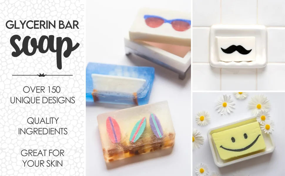 Primal Elements Glycerin Bar Soap | Easter Soap Helps All Skin Types Sensitive Oily & Dry Skin | NO PARABENS VEGAN GLUTEN FREE 100% VEGETABLE BASE - (Easter Bunny) - shower soap,face soap bar,glycerin bar soap,best bar soap for face,bar soap for sensitive skin