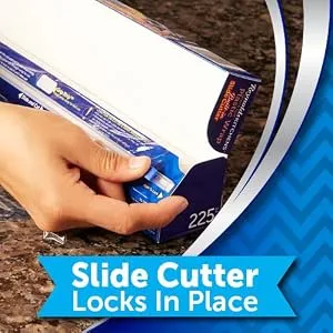 Reynolds Kitchens Quick Cut Plastic Wrap, 225 Square Feet 225 Sq Ft - product information 4