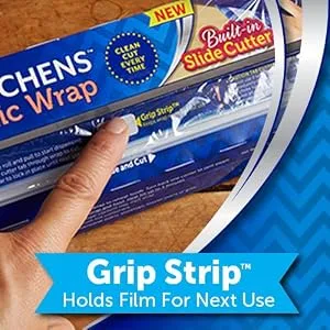 Reynolds Kitchens Quick Cut Plastic Wrap, 225 Square Feet 225 Sq Ft - product information 5