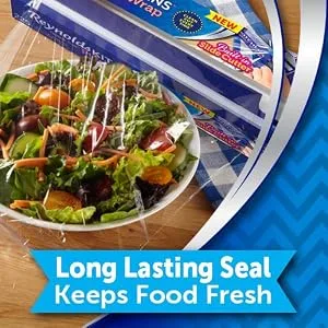 Reynolds Kitchens Quick Cut Plastic Wrap, 225 Square Feet 225 Sq Ft - product information 6