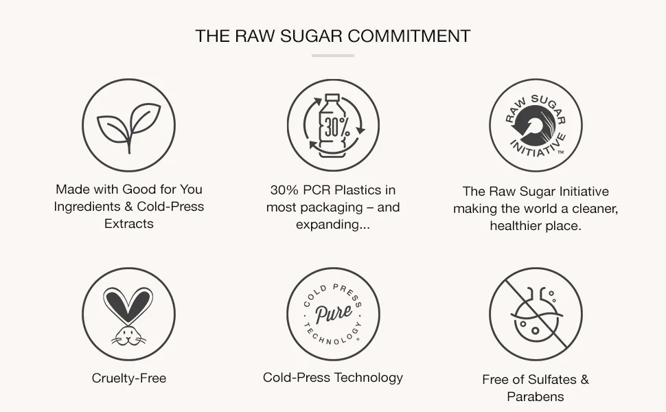 RAW SUGAR Slime Goo Body Wash Gentle Cleansing Dermatologist Tested Watermelon Apple Scent for Ages 3+ - Raw Sugar