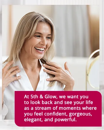 5th & Glow Cellulite Factor Cellulite Cream Skin Firming Lotion for Cellulite Reduces the Appearance of Cellulite Dimples 6 oz - feel confident, gorgeous, elegant, and powerful.
