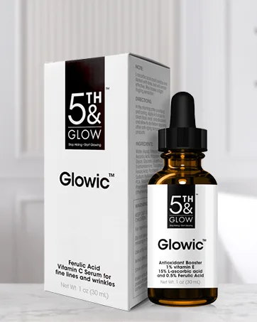 5th & Glow Cellulite Factor Cellulite Cream Skin Firming Lotion for Cellulite Reduces the Appearance of Cellulite Dimples 6 oz - Glowic