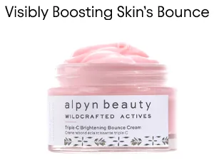Alpyn Super Peptide & Ghostberry Moisturizer for Eczema Barrier & Wrinkle Repair | Calm & Soothe Against Redness & Irritation | 1.7 oz / 50 ml - Triple-C Brightening Bounce Cream