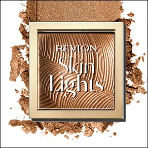 Revlon Skinlights Prismatic Powder Bronzer, Translucent-to-Buildable Coverage, Sunlit Glow (110), 0.28 Oz - bronzer