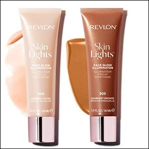 Revlon Skinlights Prismatic Powder Bronzer, Translucent-to-Buildable Coverage, Sunlit Glow (110), 0.28 Oz - illuminator