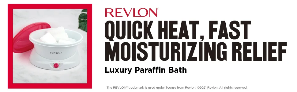 Revlon Moisturizing Paraffin Bath| For Soft Hands, Elbows & Feet - paraffin bath, paraffin baths, wax, foot treatment, revlon, revlon paraffin bath