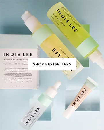Indie Lee AHA Exfoliating Solution - Gentle Face Exfoliator with Lactic Acid Glycolic Acid Niacinamide Prickly Pear & Aloe Vera (125ml) - indie lee